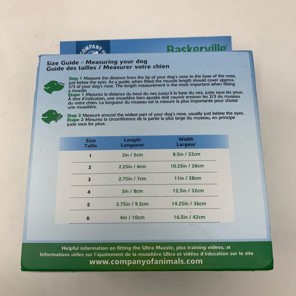 Baskerville Ultra Muzzle for Dogs  Size 3 - Picture 4 of 6